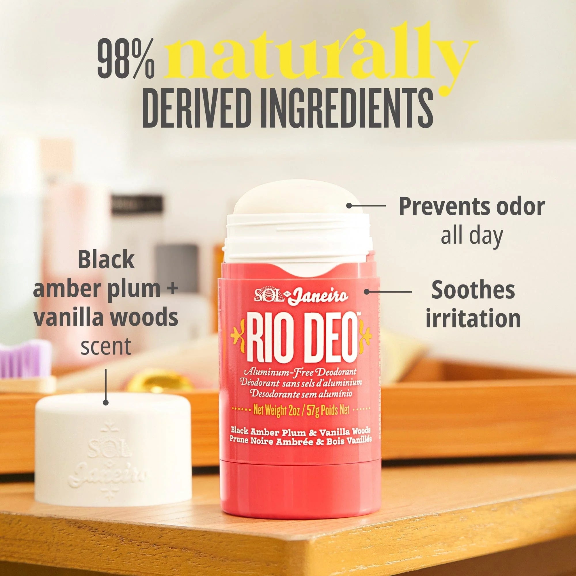 Rio Deo Déodorant sans aluminium Cheirosa 40
