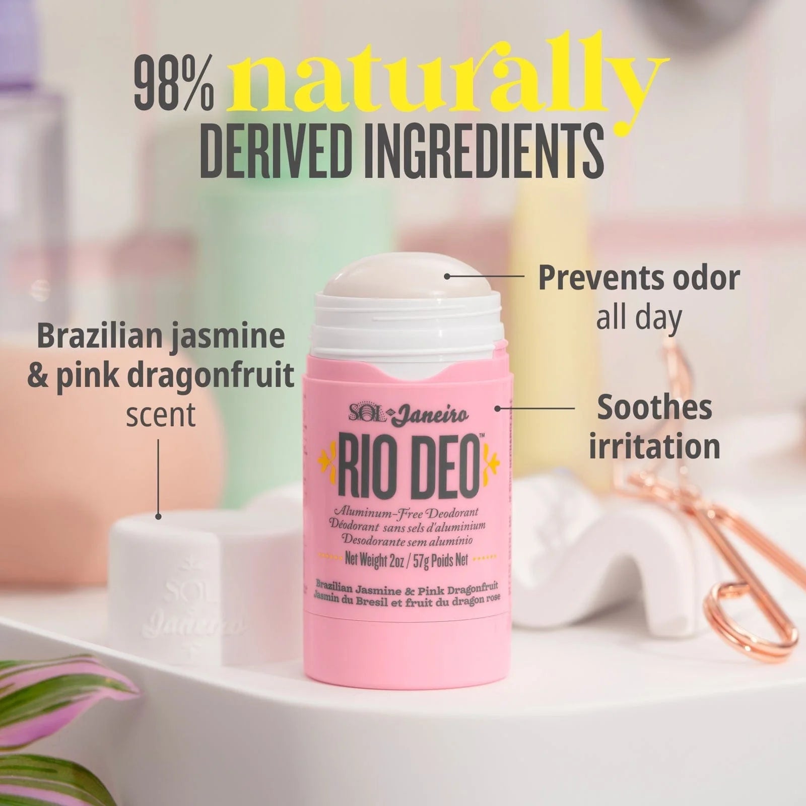 Rio Deo Déodorant sans aluminium Cheirosa 68