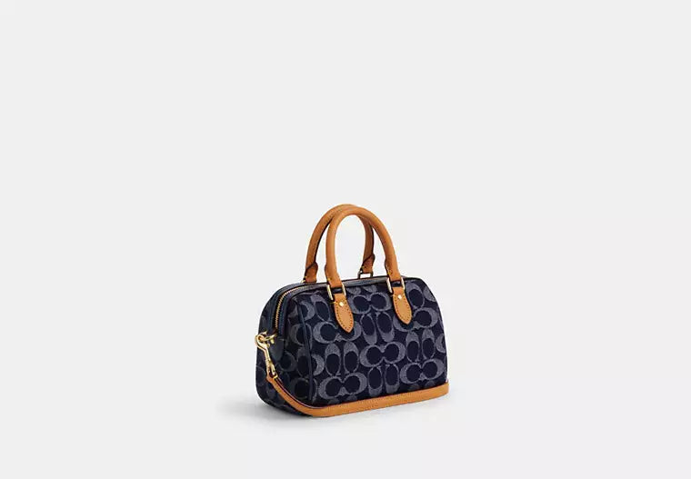 Mini sac bandoulière Rowan en toile exclusive